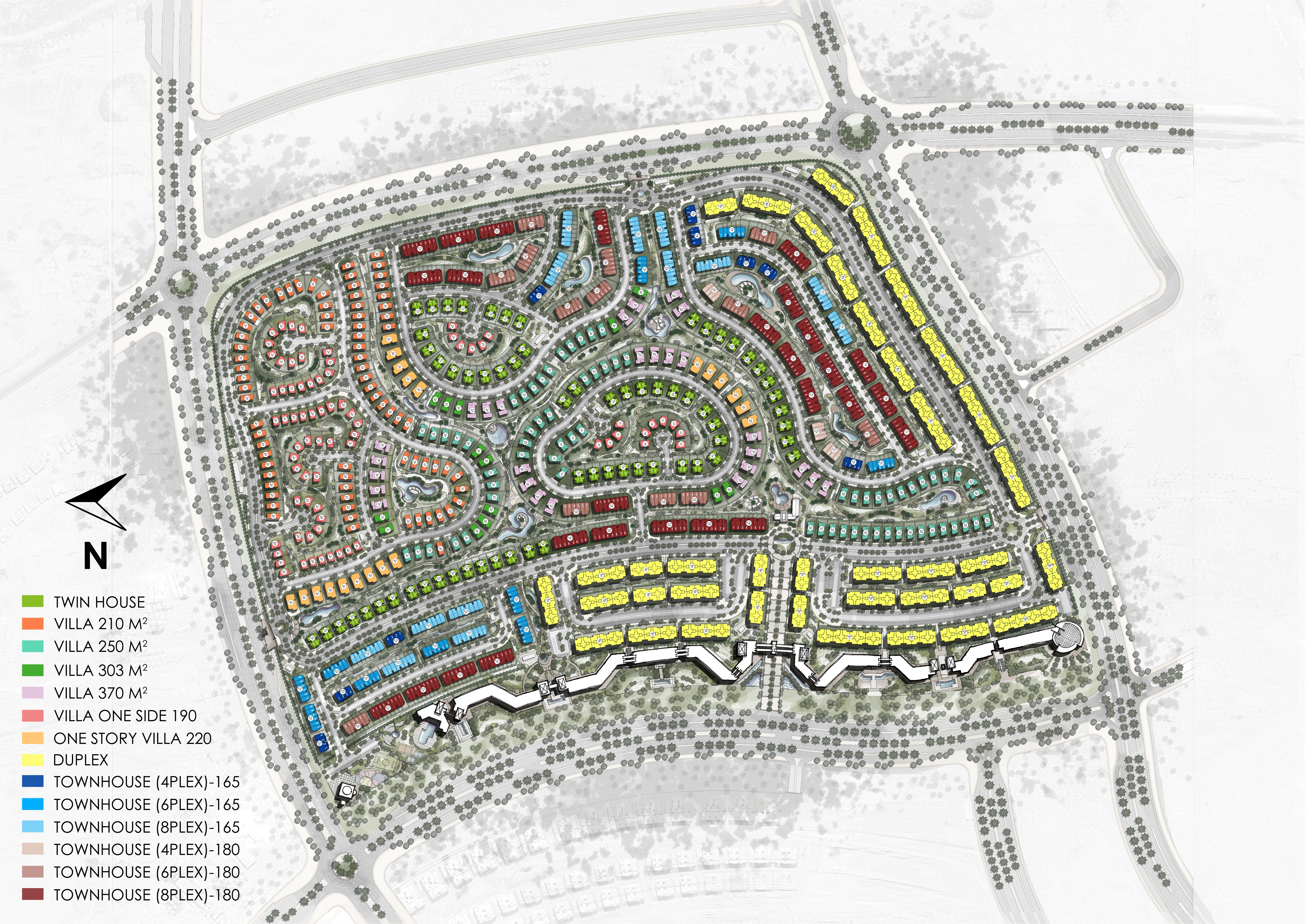 At East Mostakbal City Compound Al Ahly Sabbour Master Plan
