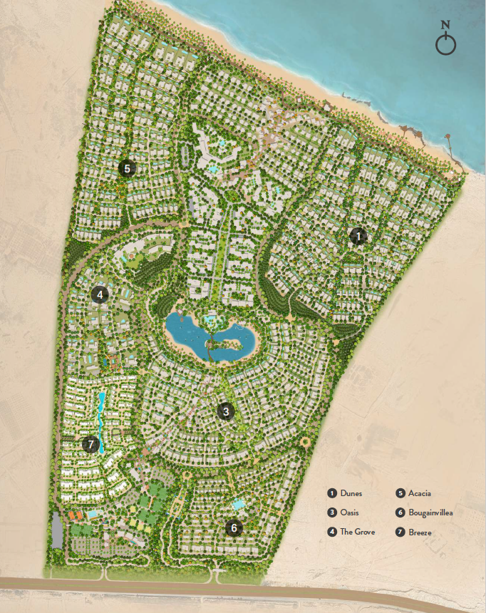 Ramla Village North Coast Marakez Developments Master Plan