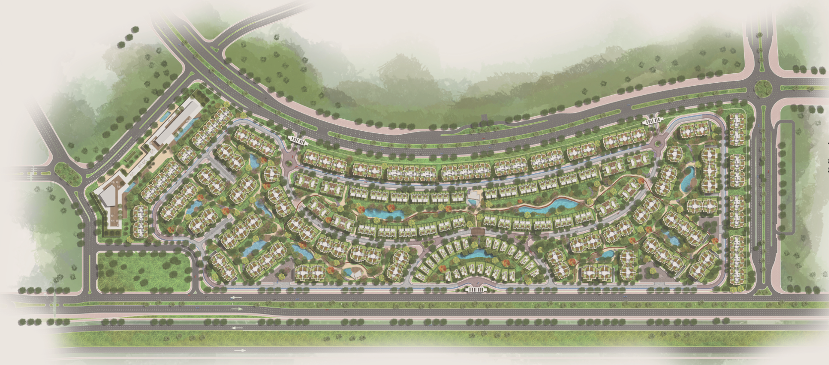 كمبوند ذا 101 المستقبل سيتي العتال للتطوير العقاري - The 101 Mostakbal City Compound المخطط العام
