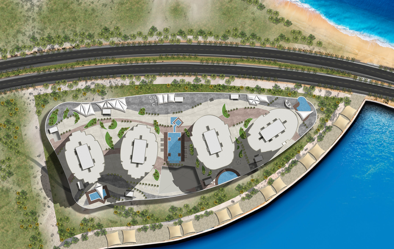 Beach Front New Alamein City Edge Development Master Plan