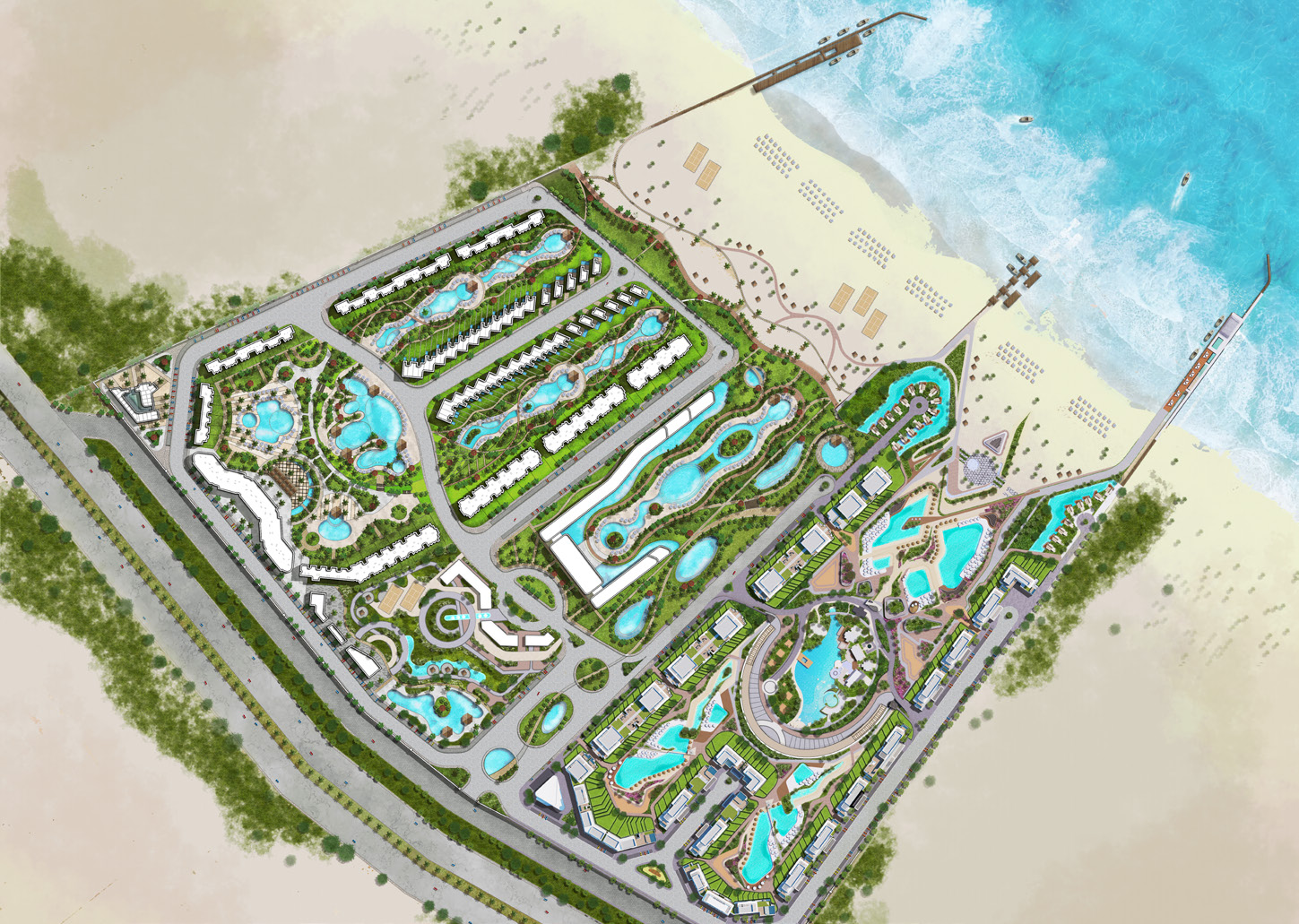 Jamila North Coast Village New Jersey Developments Master Plan