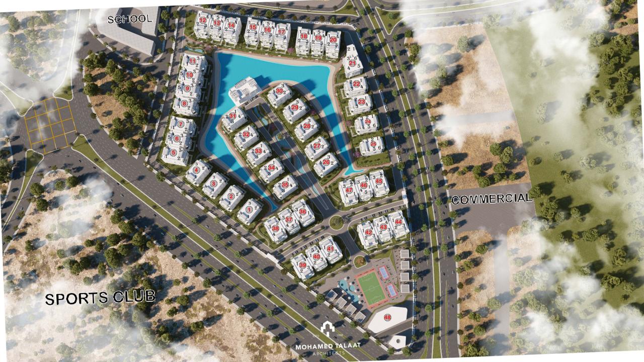 Lumia Lagoons New Capital Compound Dubai Development Master Plan