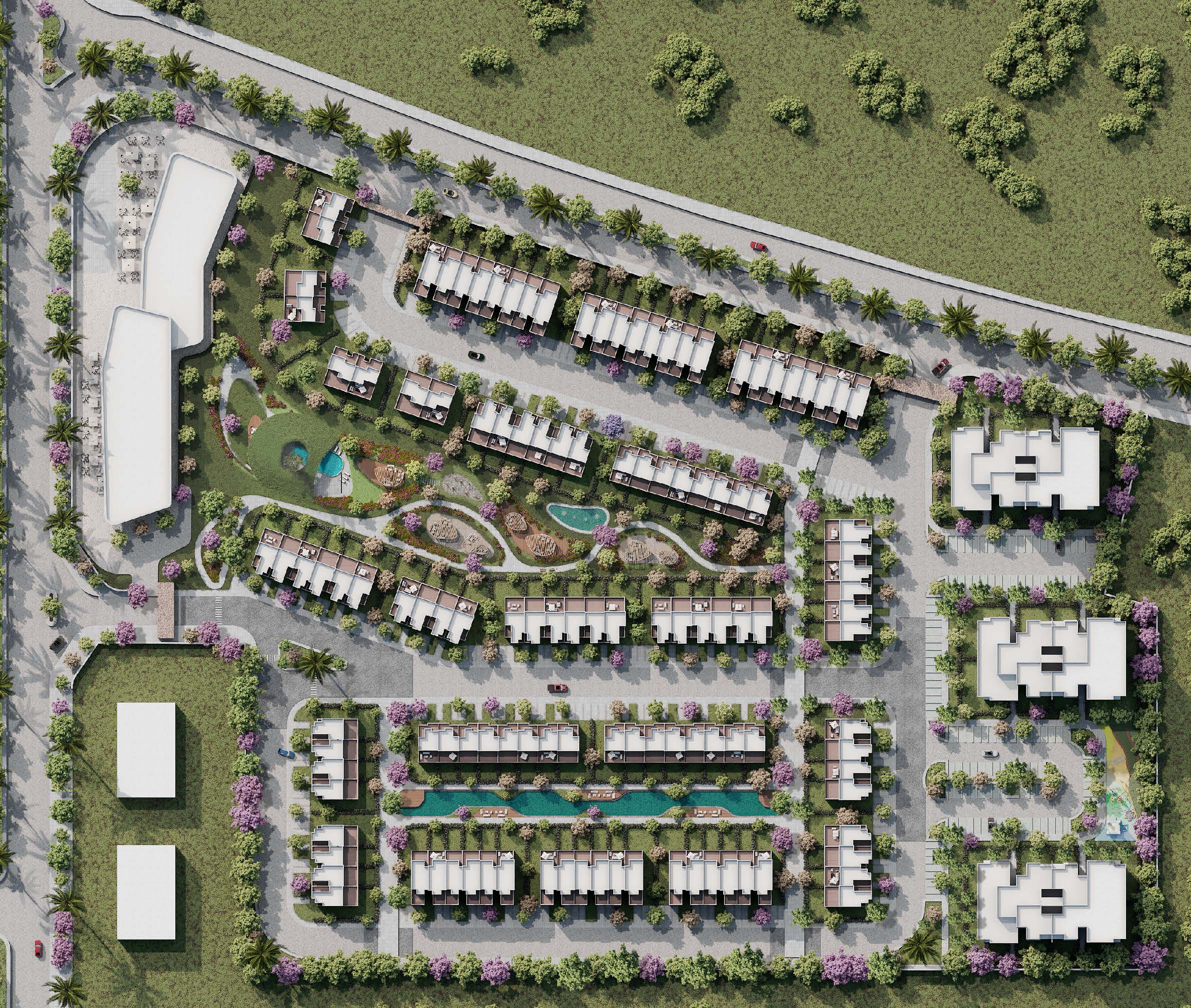 كمبوند كوكون المستقبل سيتي ذا لاند للتنمية العقارية - Kukun Mostakbal City Compound المخطط العام