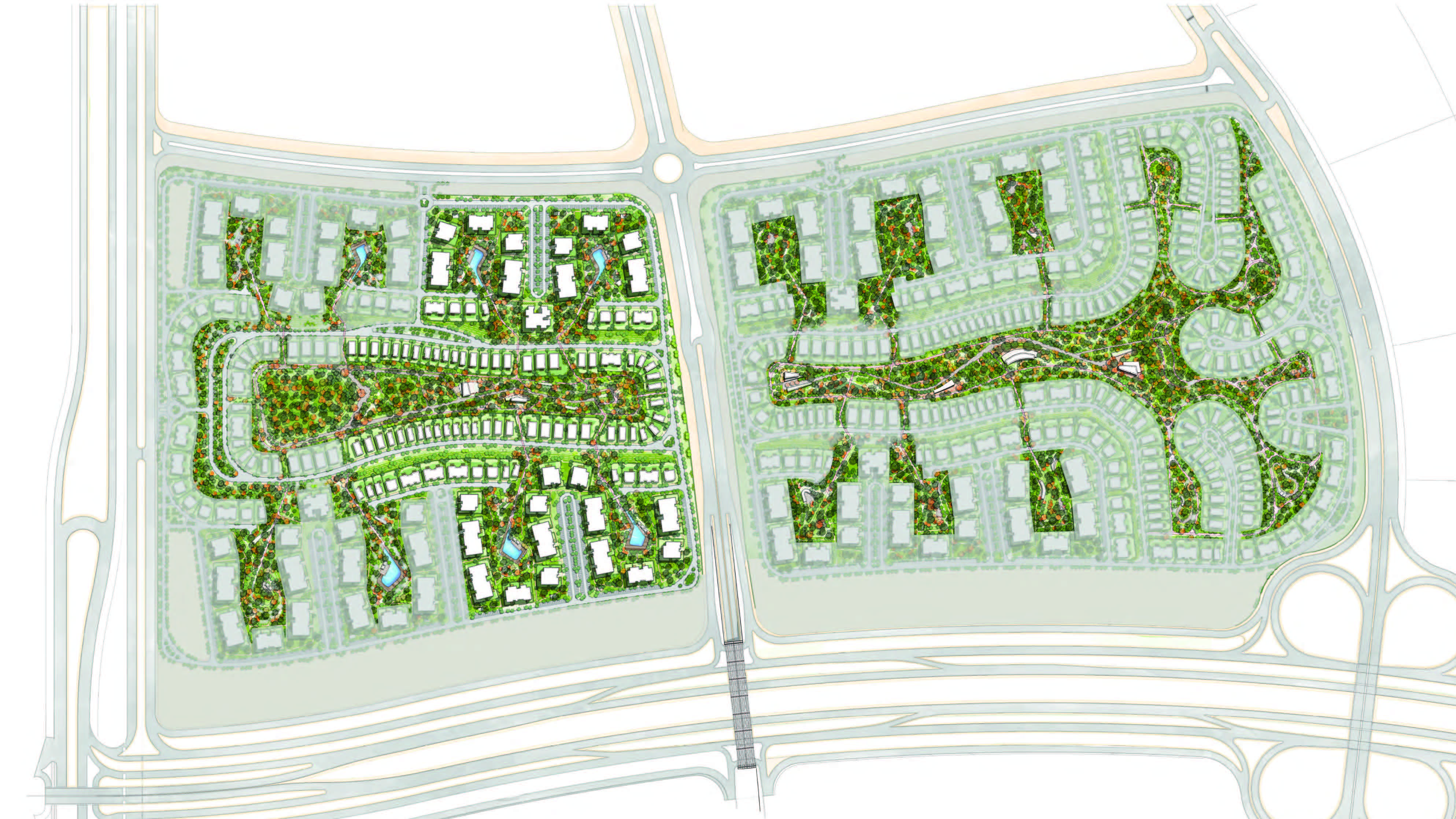Park Central Mostakbal City Compound Hassan Allam Properties Master Plan