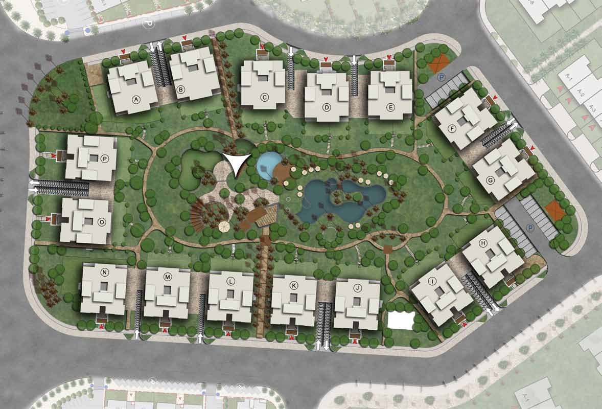 كمبوند وان 16 الشيخ زايد سوديك - One 16 Sheikh Zayed Compound المخطط العام