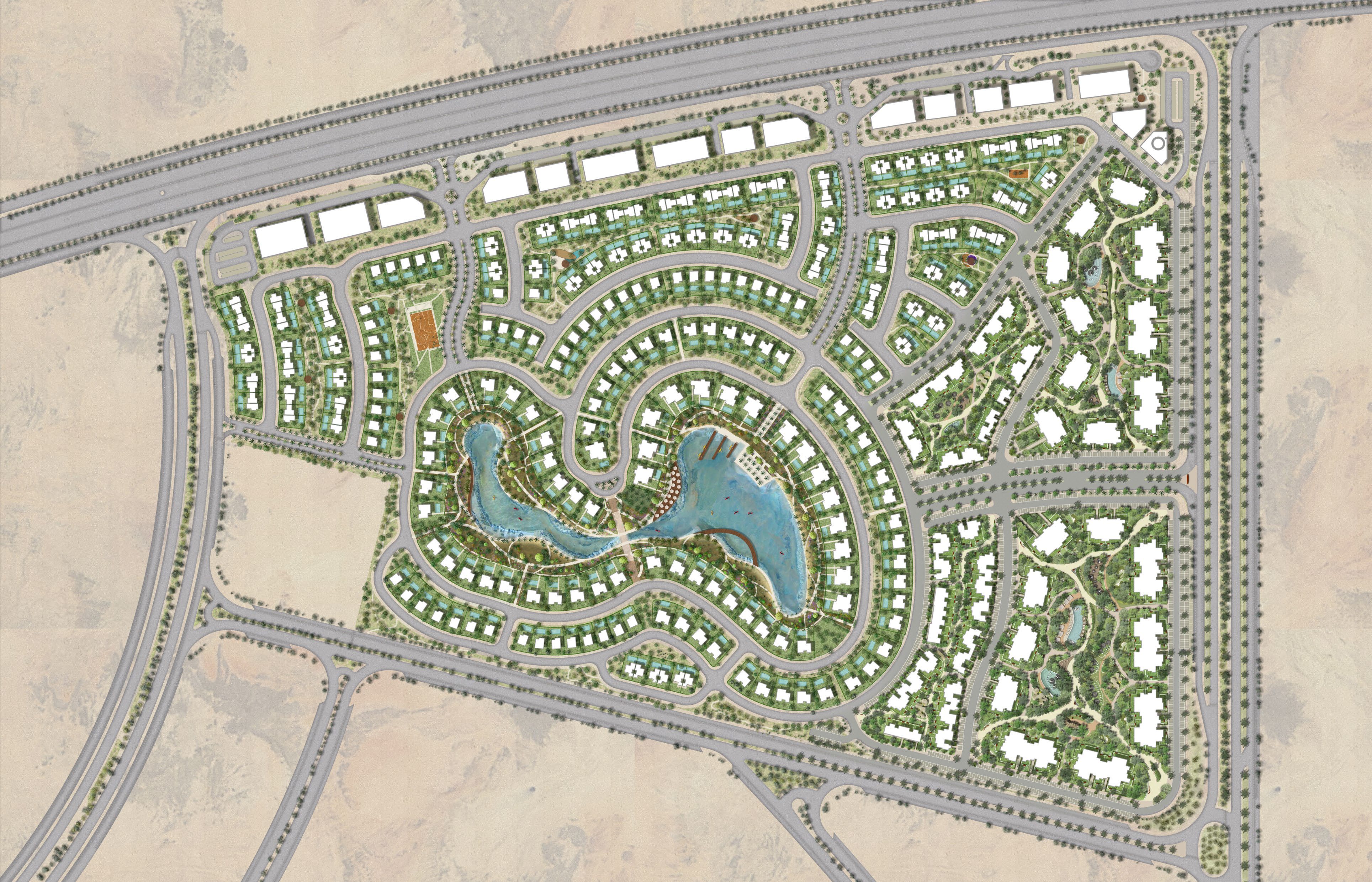 Solana East New Cairo Compound Ora Developments Master Plan