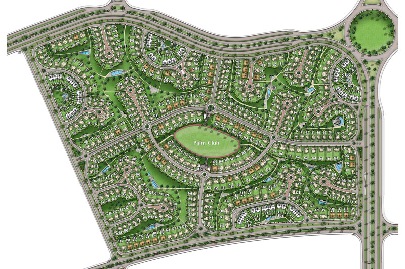 Palm Hills Katameya Compound Master Plan