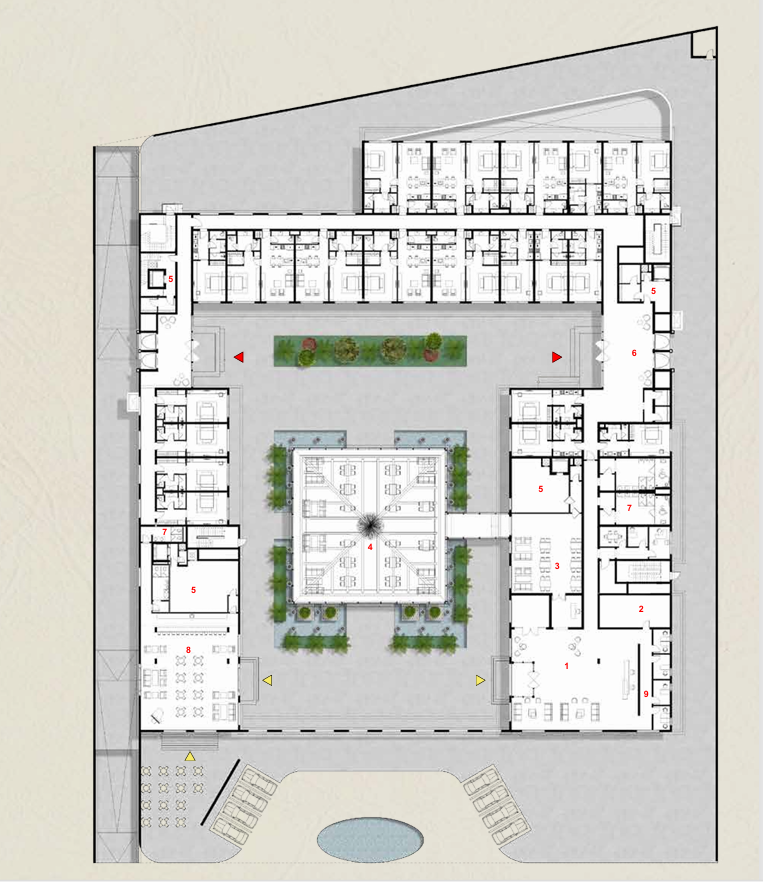 Kairo New Cairo Compound Water Way Developments Master Plan