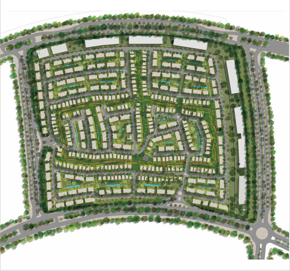 كمبوند سينز المستقبل سيتي تطوير مصر للتطوير العقاري - Scenes Mostakbal City Compound المخطط العام