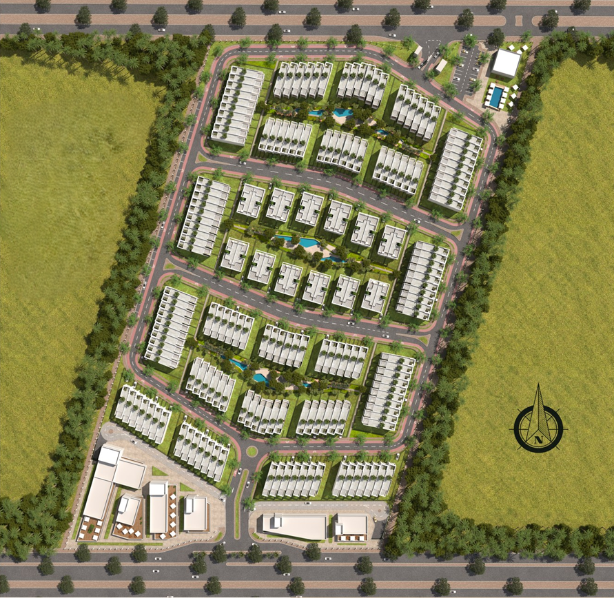 Midtown New Zayed Compound Better Home Developments Master Plan