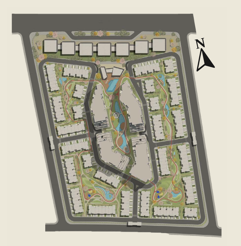 Kin New Cairo Compound Imarrae Developments Master Plan