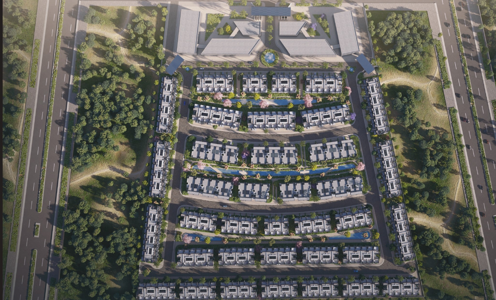 كمبوند بيلونج اكتوبر سنترادا للتطوير العقاري - Belong October Compound المخطط العام