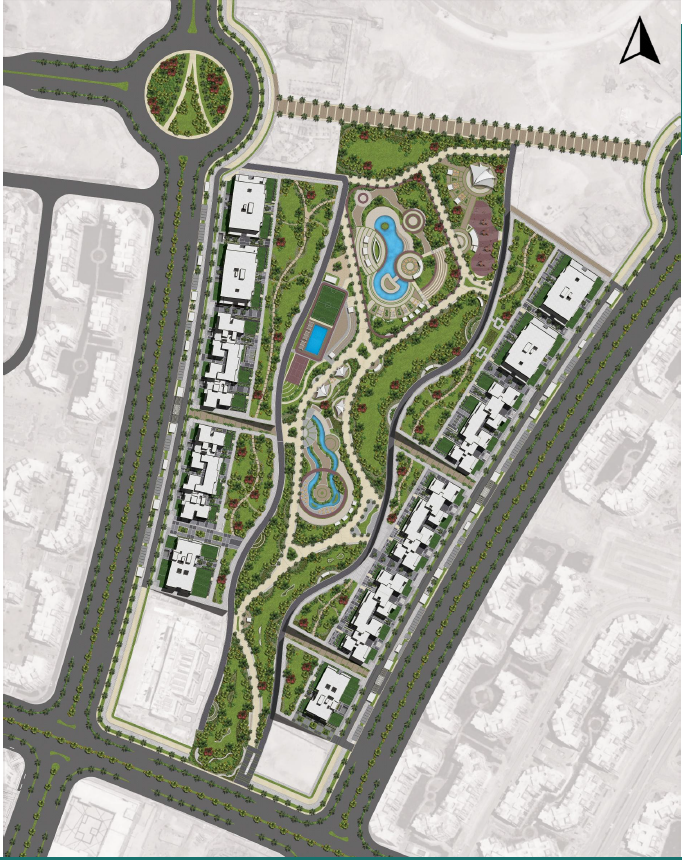 Jade Park New Capital Compound City Edge Developments Master Plan