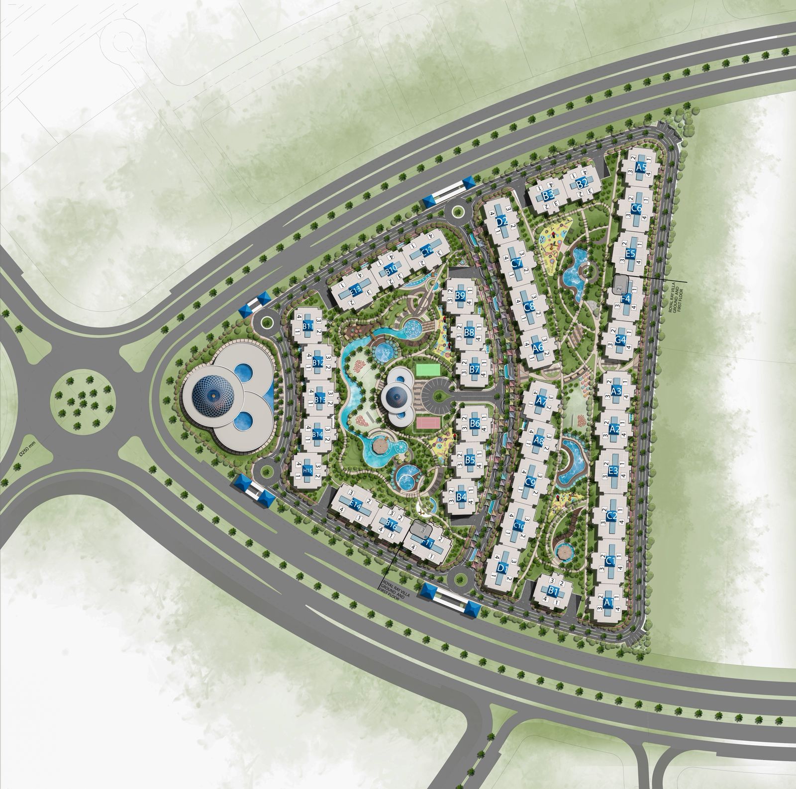 Suite Hub New Capital Compound Radix Development Master Plan