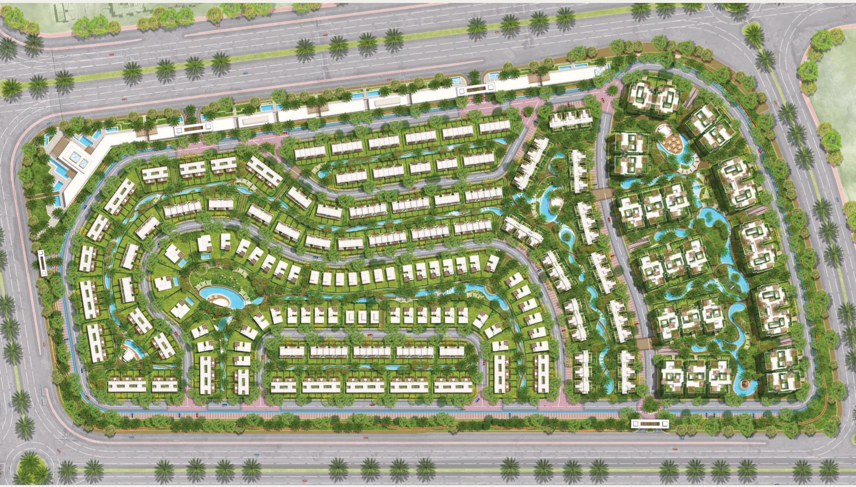 Diplo East New Capital Compound Master Builders Group Developments Master Plan