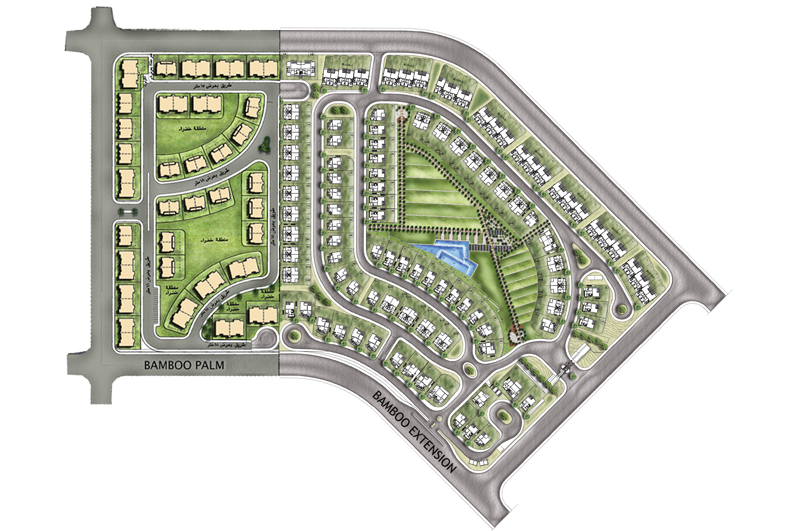 Bamboo 6 October Compound Palm Hills Developments Master Plan