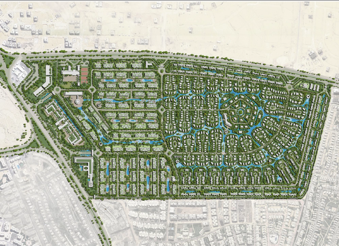 Zomra New Cairo Compound Nations Of Sky Development Master Plan