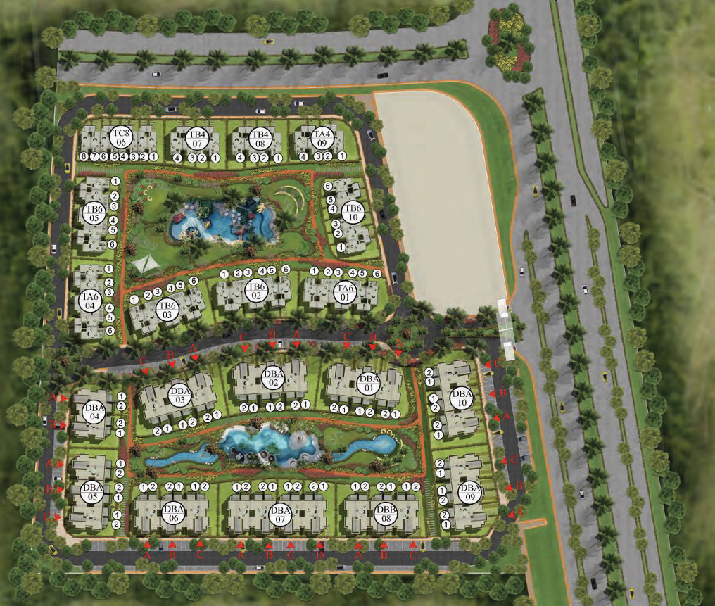 Acasa alma New Cairo Compound Dar Al Alamia Developments Master Plan