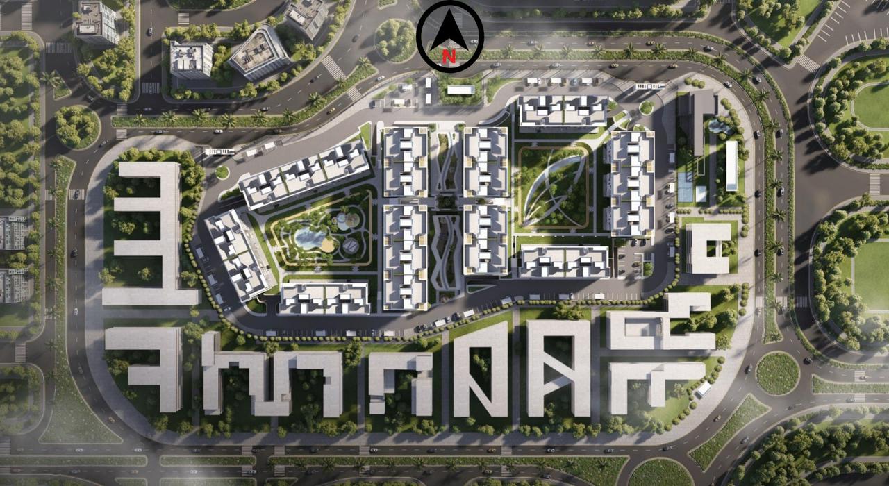 بيجونيا ووك master plan