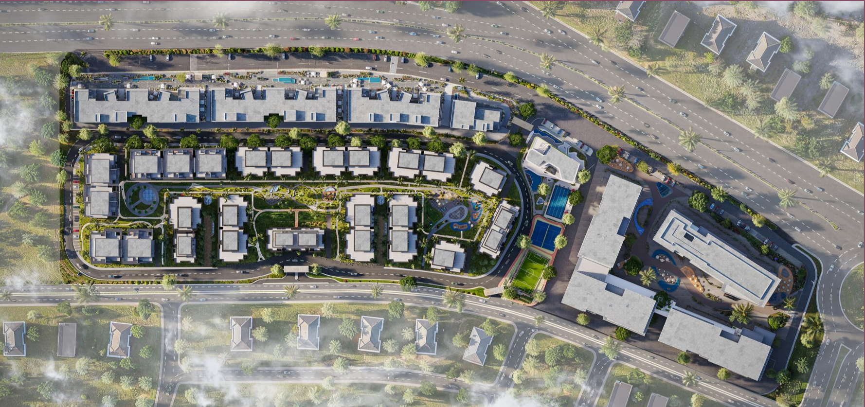 Life Wise Compound New Cairo Eons Developments Master Plan