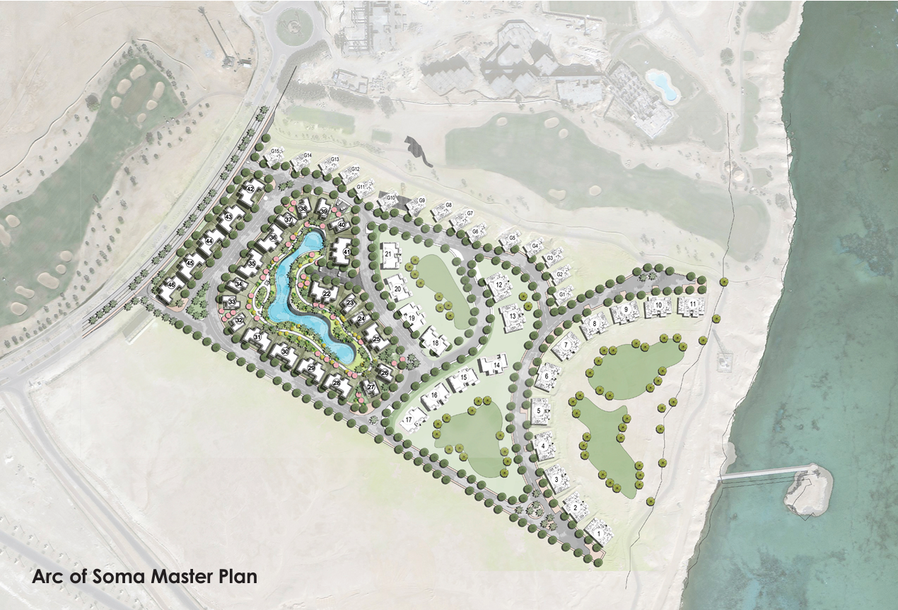 Soma Bay Hurghada Village Olayan Group Developments Master Plan