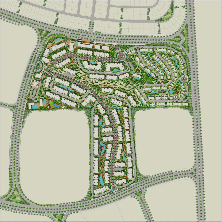 Tierra New Cairo Compound  Master Plan