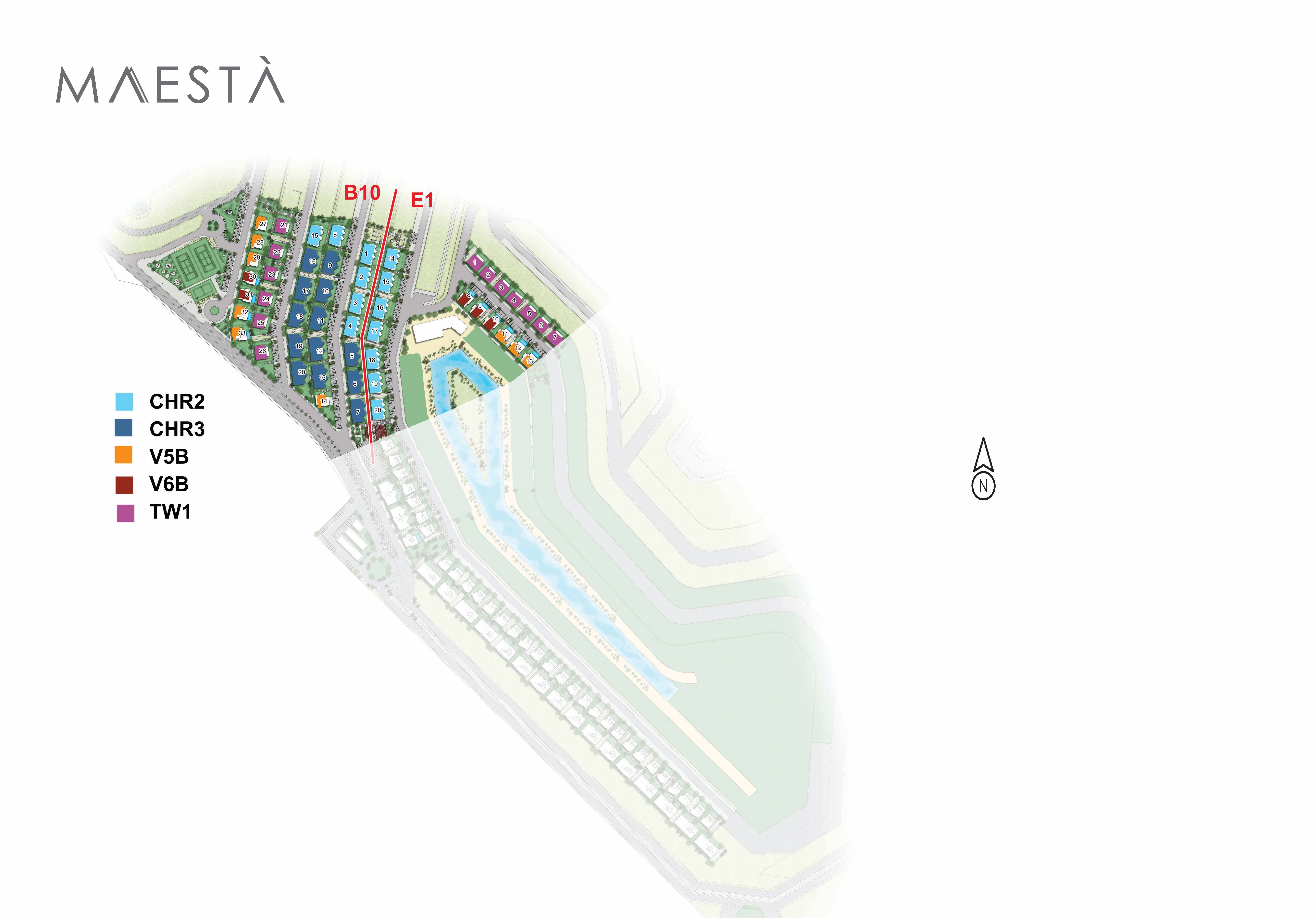 مايستا المونت جلالة master plan