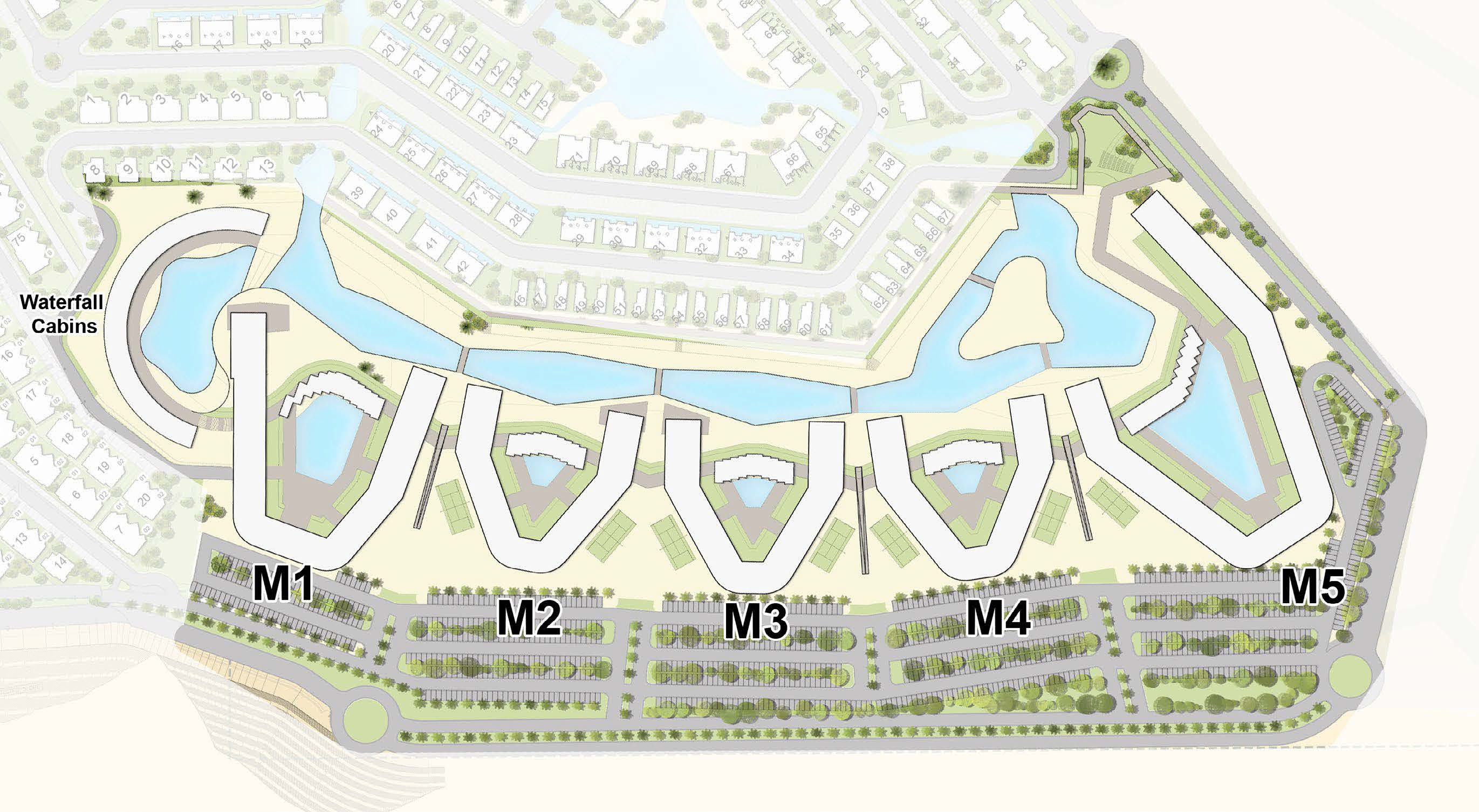 ام ريزيدنس master plan