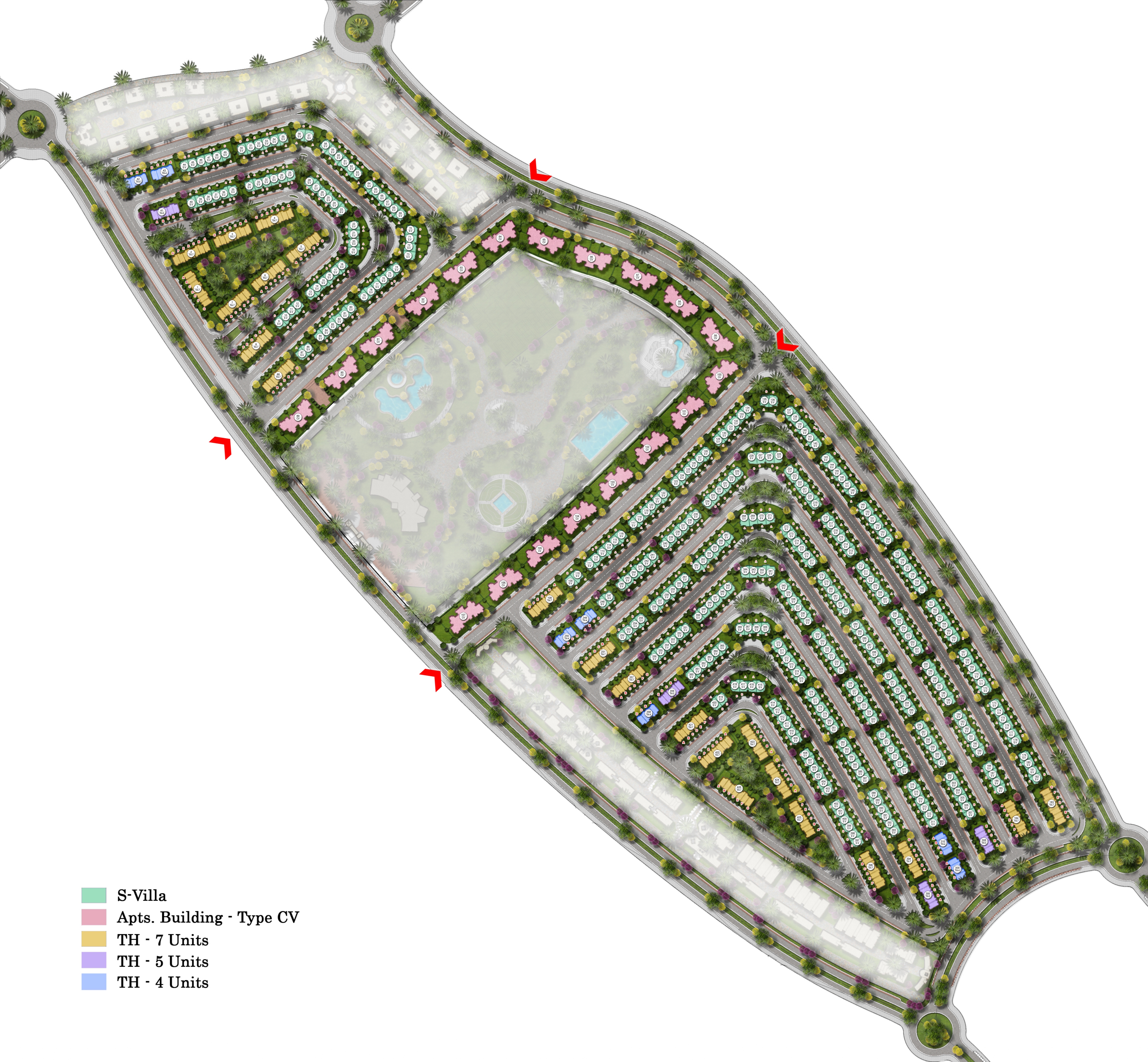 Club Views - Sarai master plan