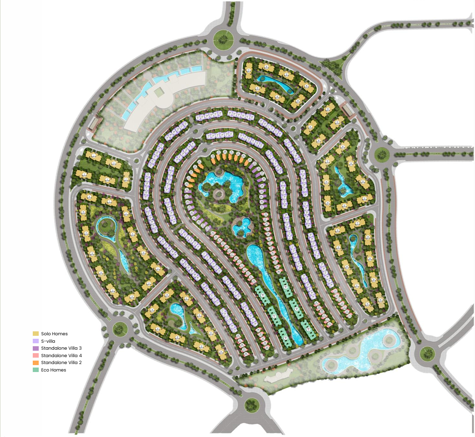 ايلم ترى - سراى master plan