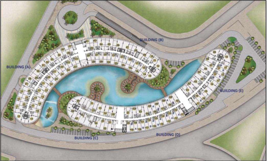 ليك ريزيدنس فيفث سكوير master plan