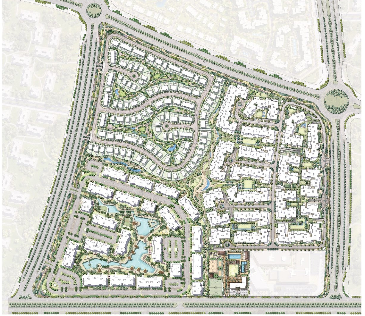 هاب تاون بارك 226 master plan