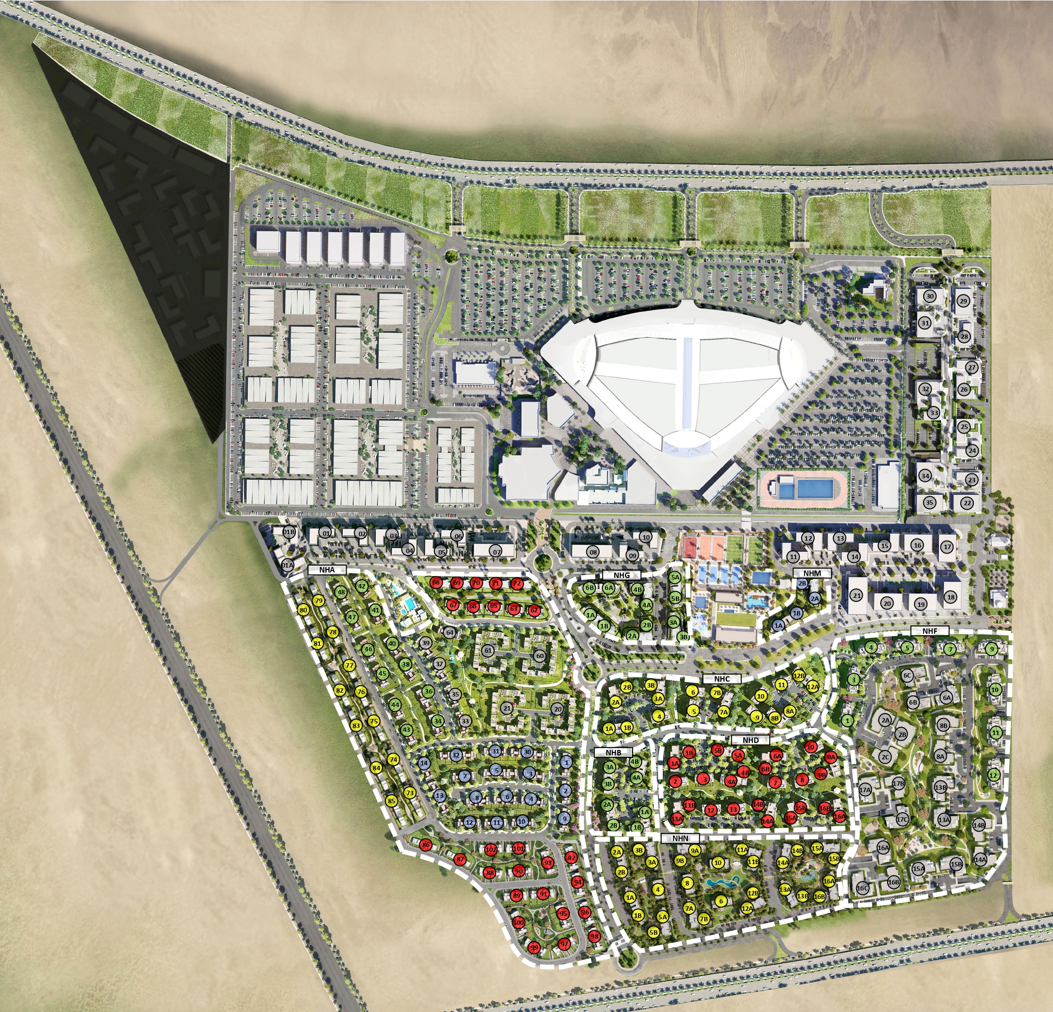 مايند هاوس القطامية الجديد master plan