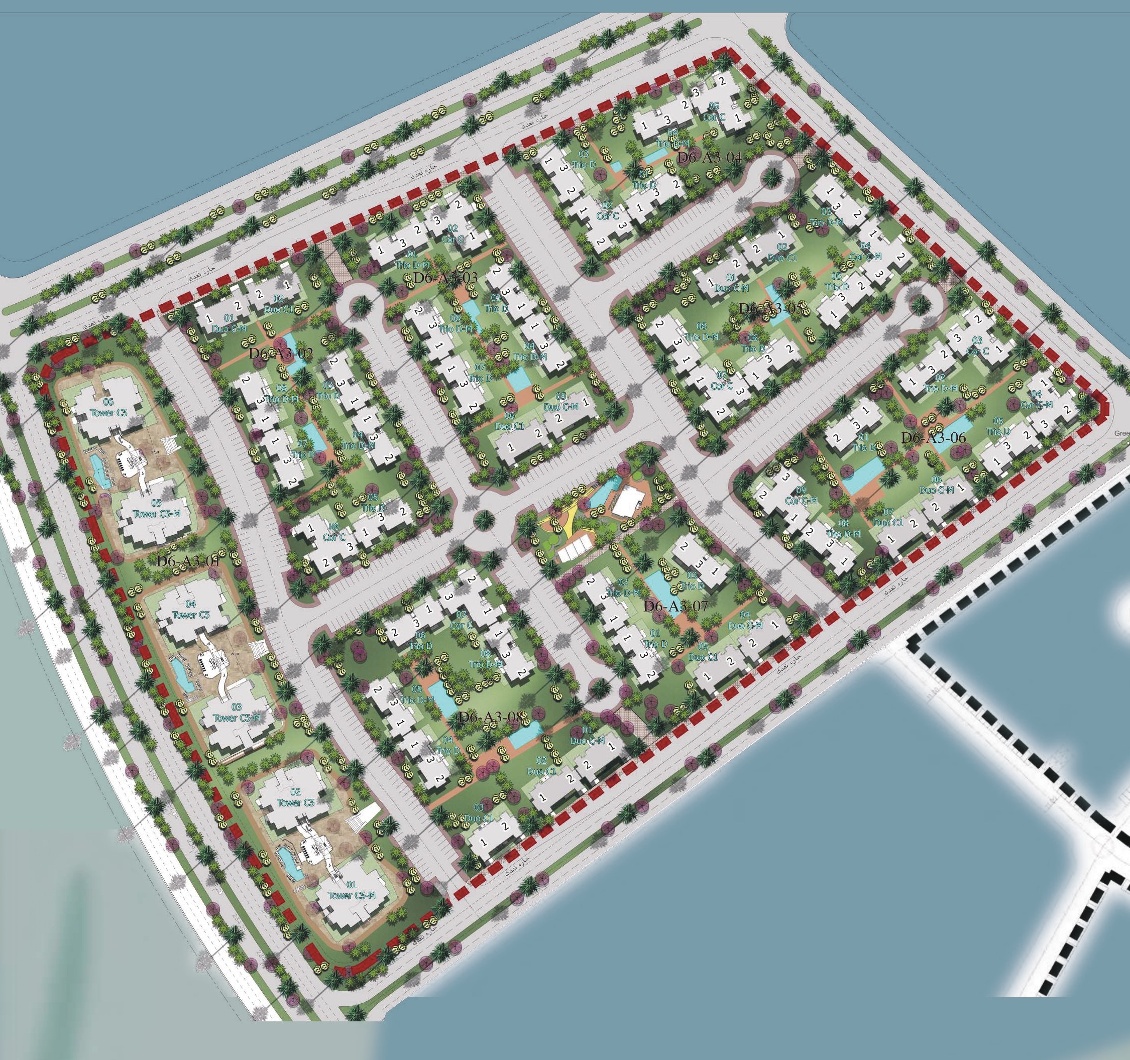 District 6 - Laria master plan