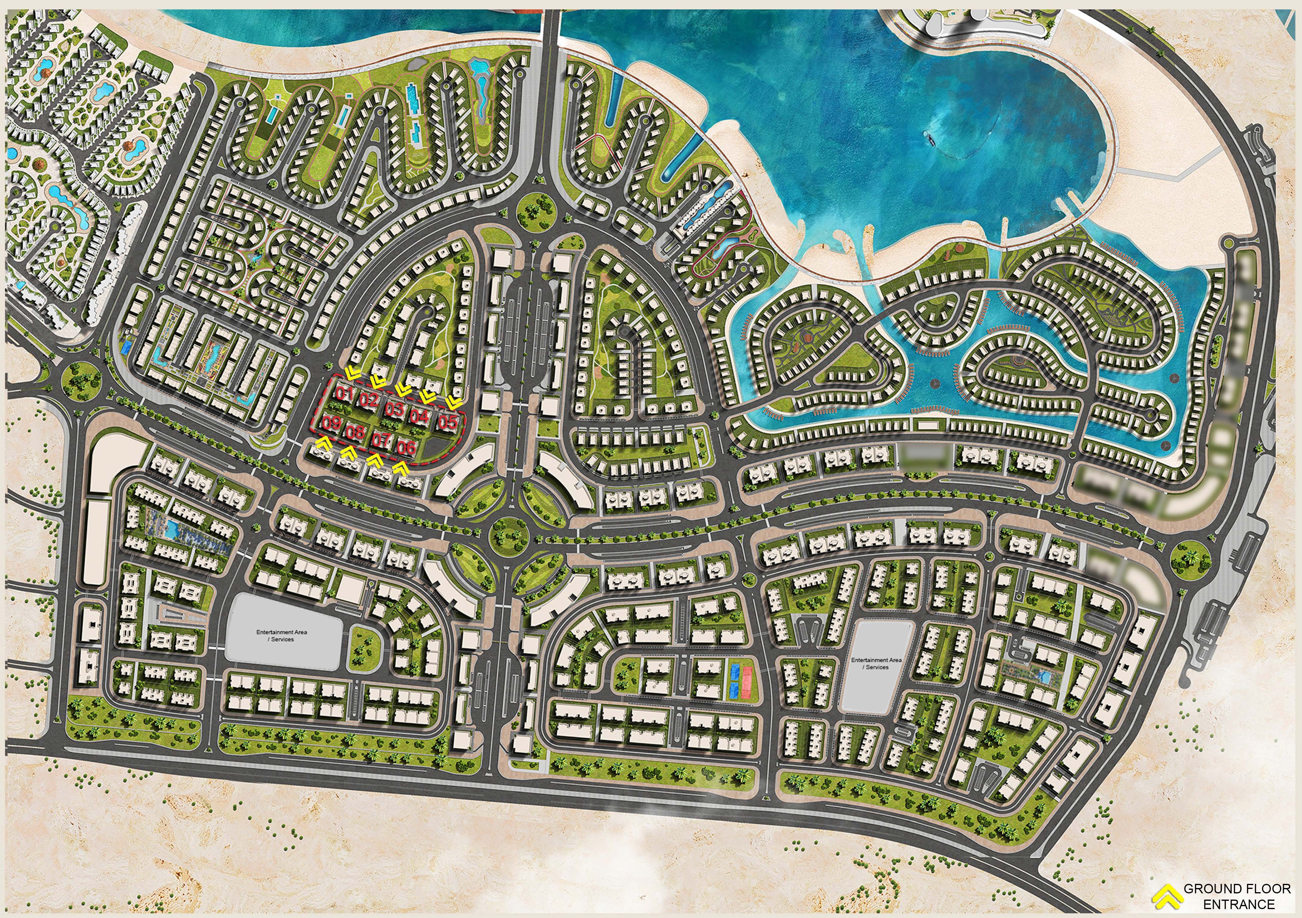 Mazarine Chalet Extension master plan