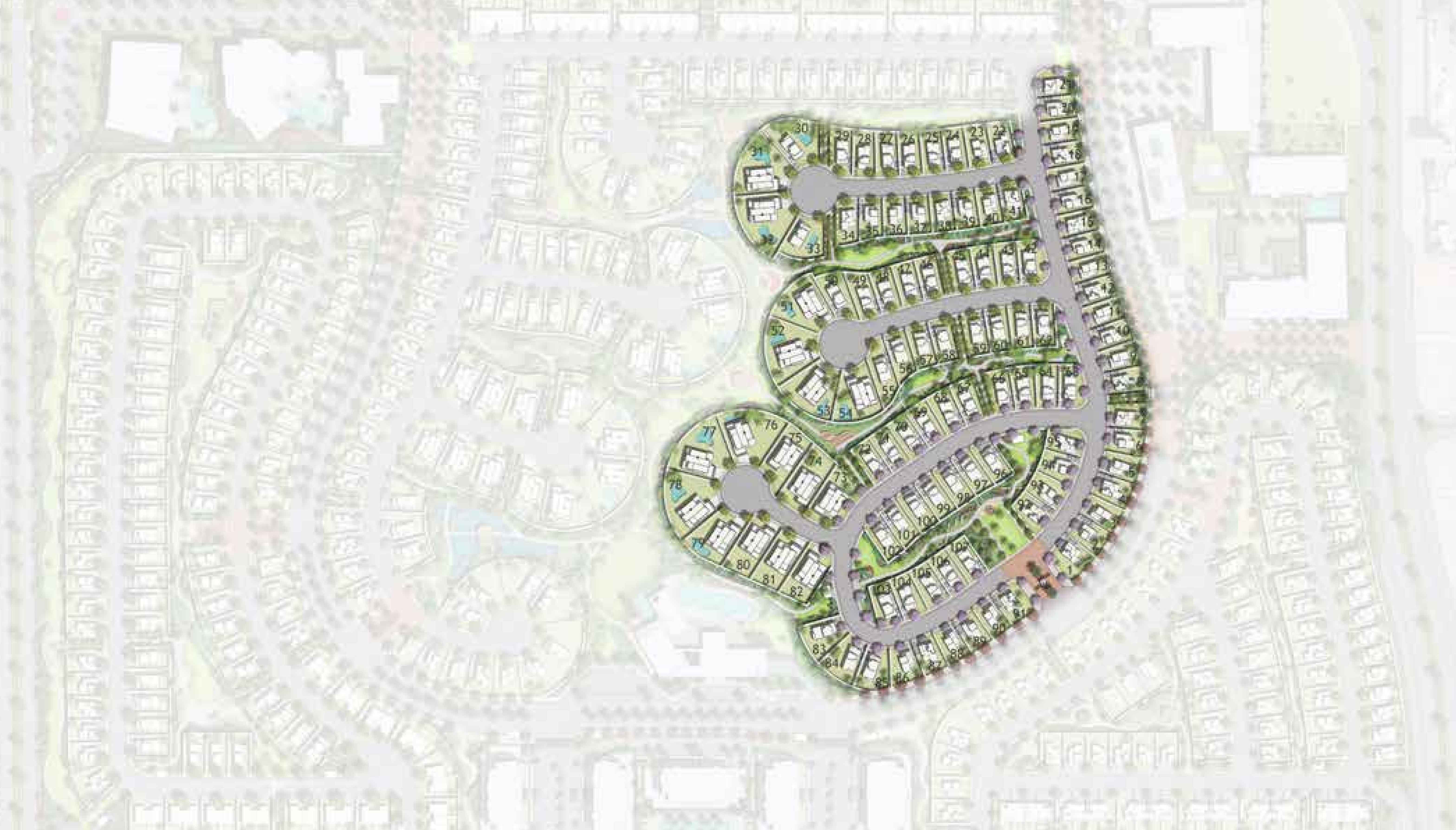 إيدن فيلاز كايرو جيت master plan