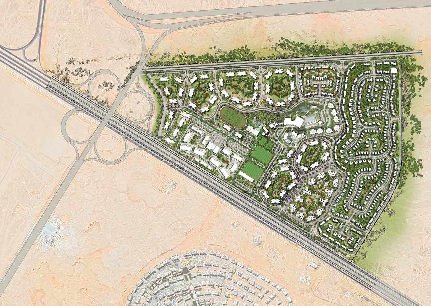 كلوب ريزيدنس master plan