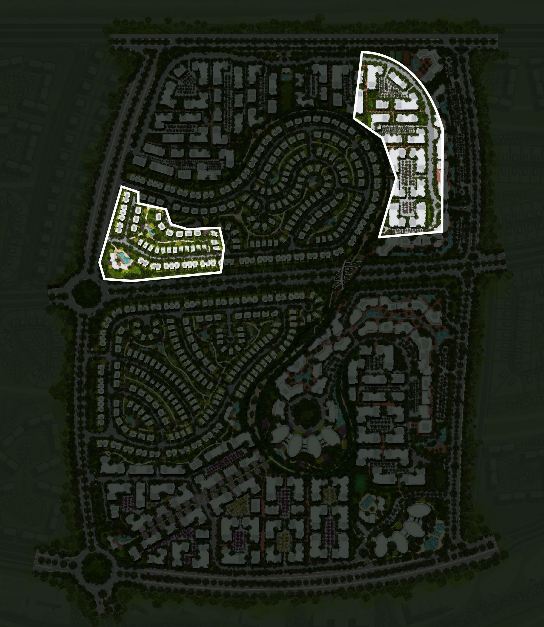 سيلا البوسكو سيتي master plan