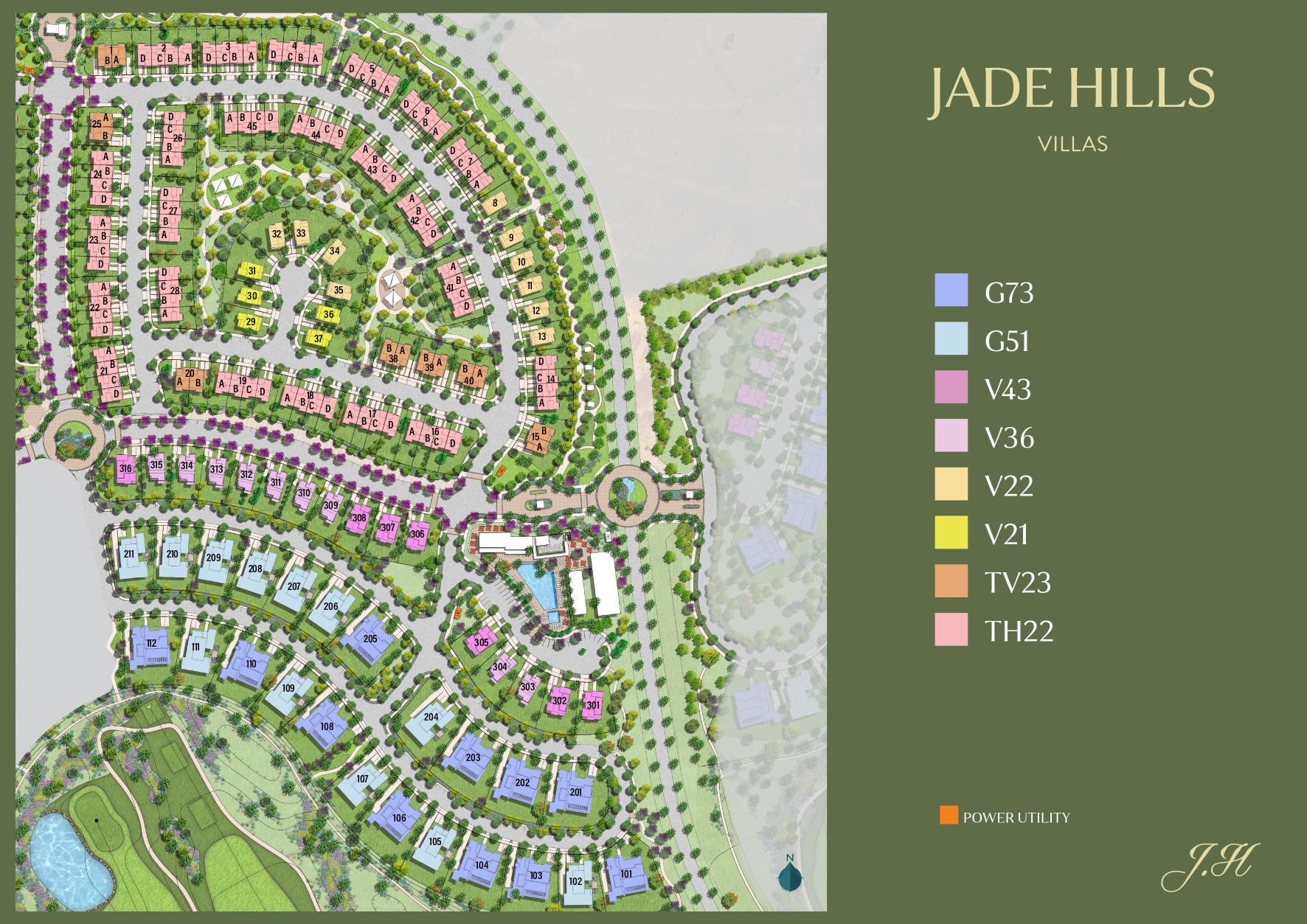 Jade Hills - City Gate master plan