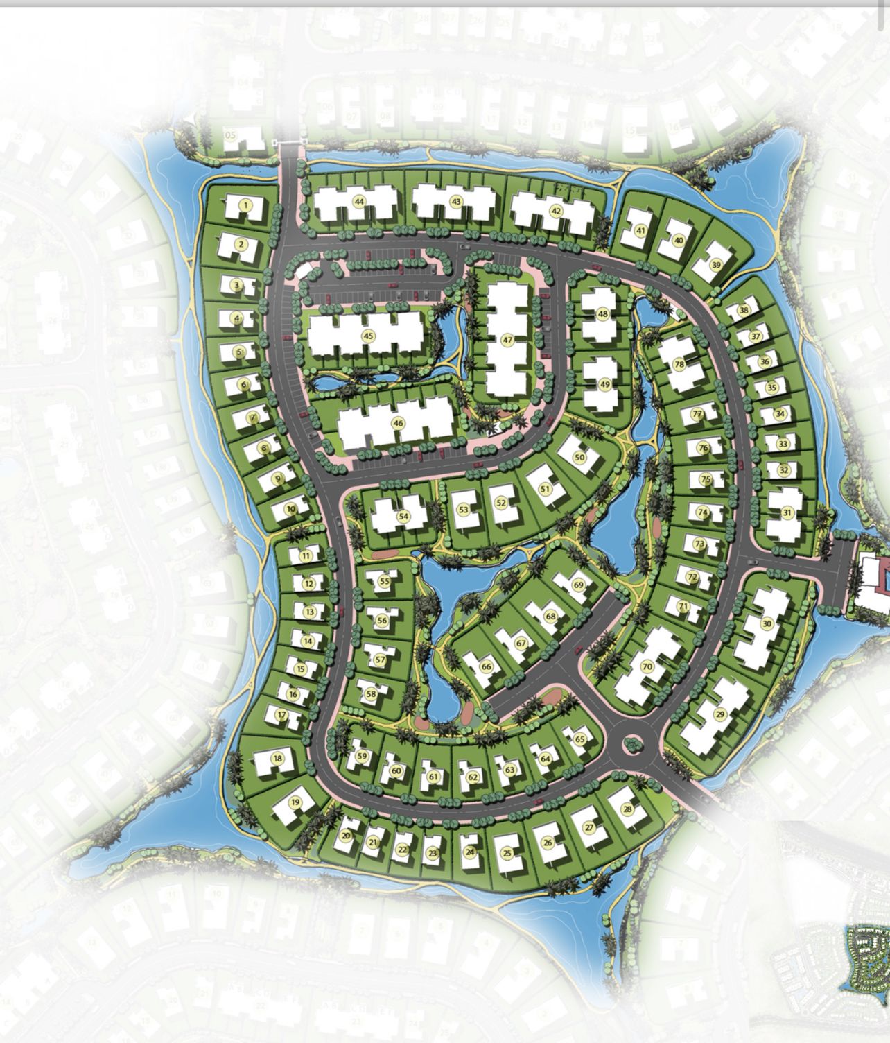 بريفيه - تلال ايست master plan