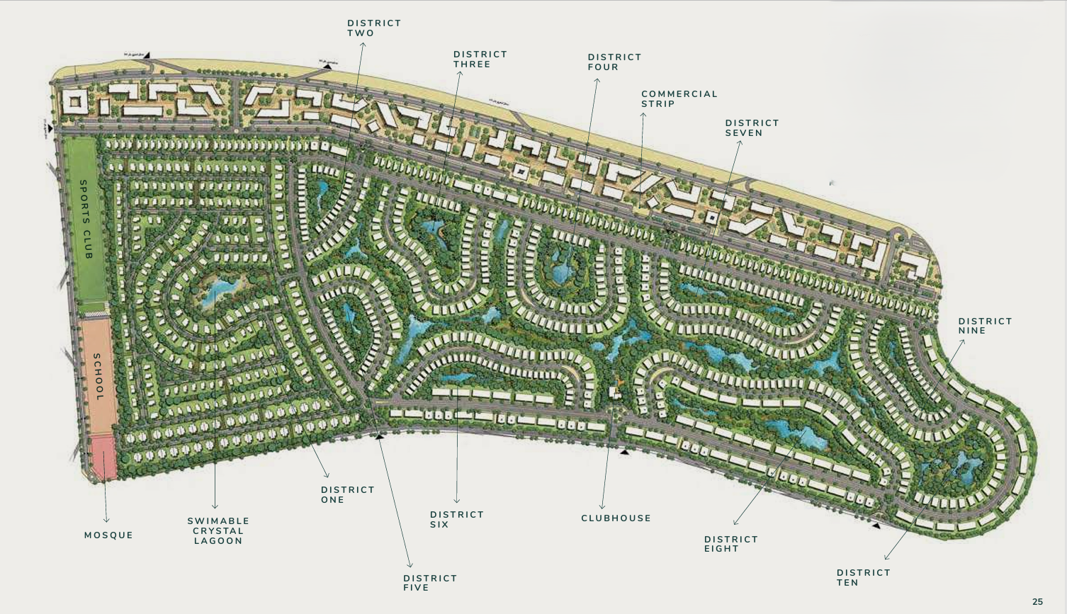 مول سعادة master plan