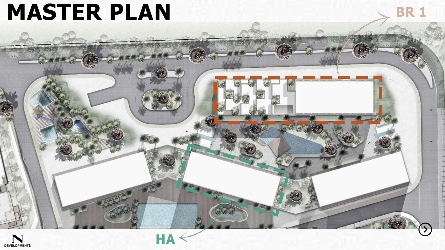 ن لاين - نيست ريزيدنس master plan