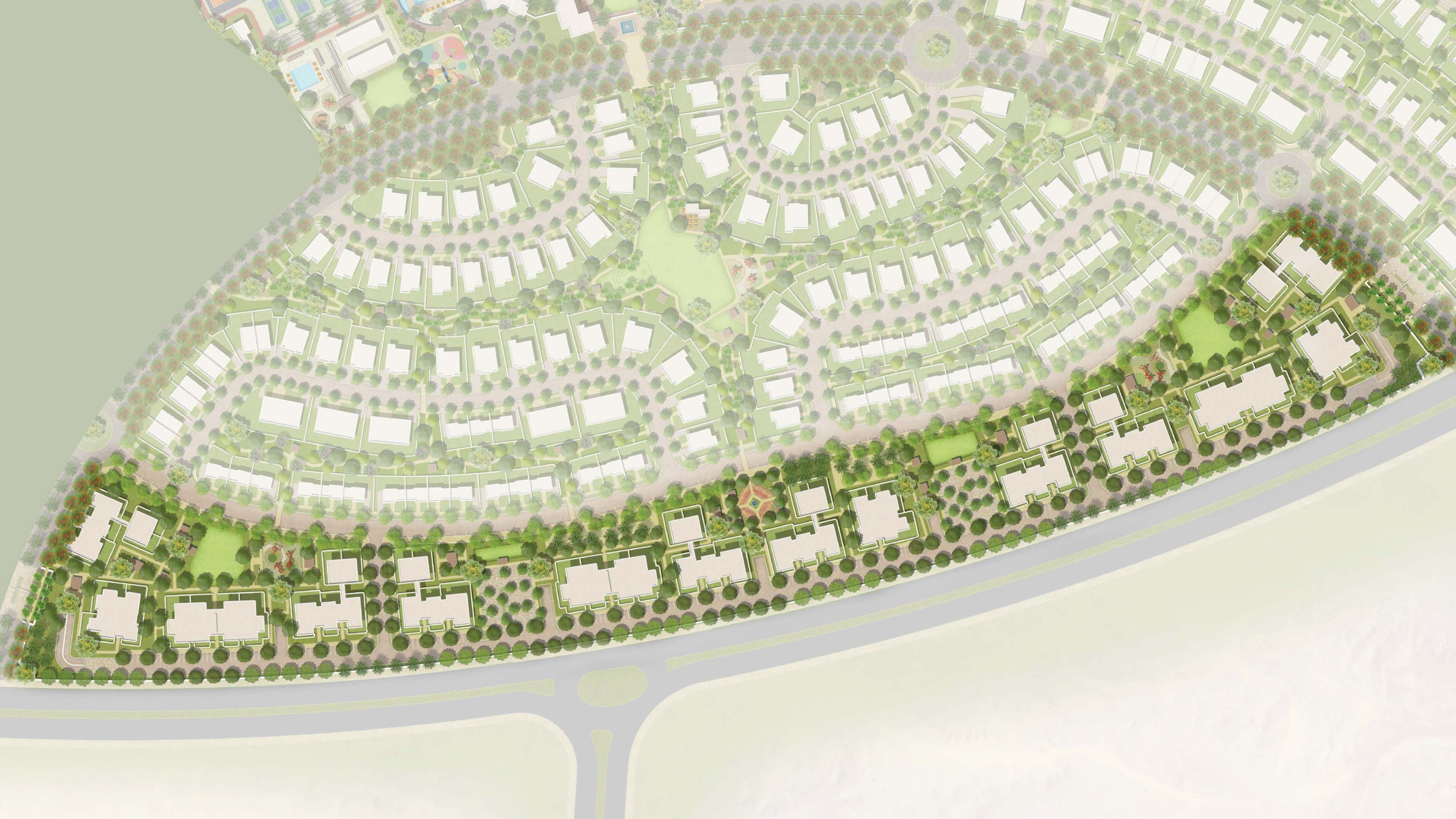 كريسينت ووك ساوث master plan