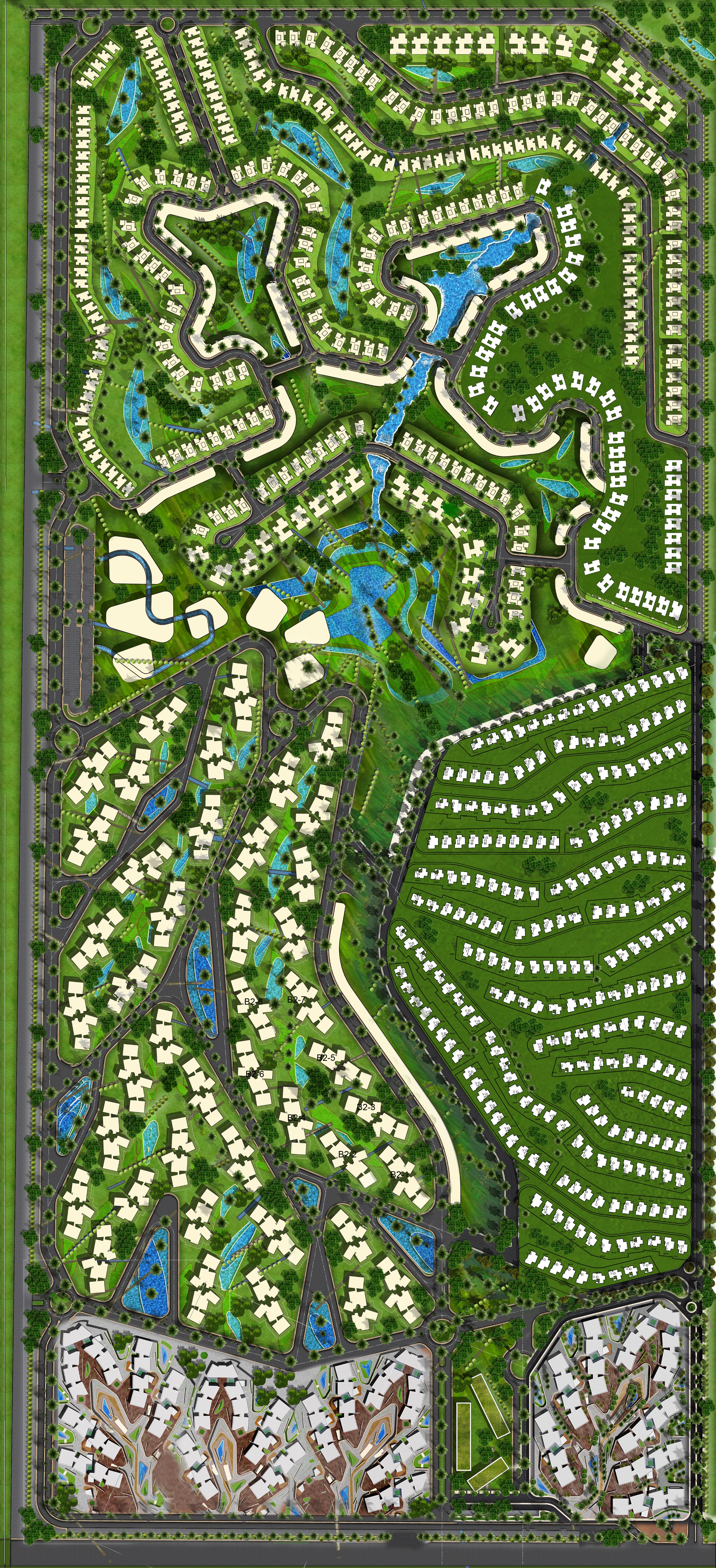 Rafts Business District master plan