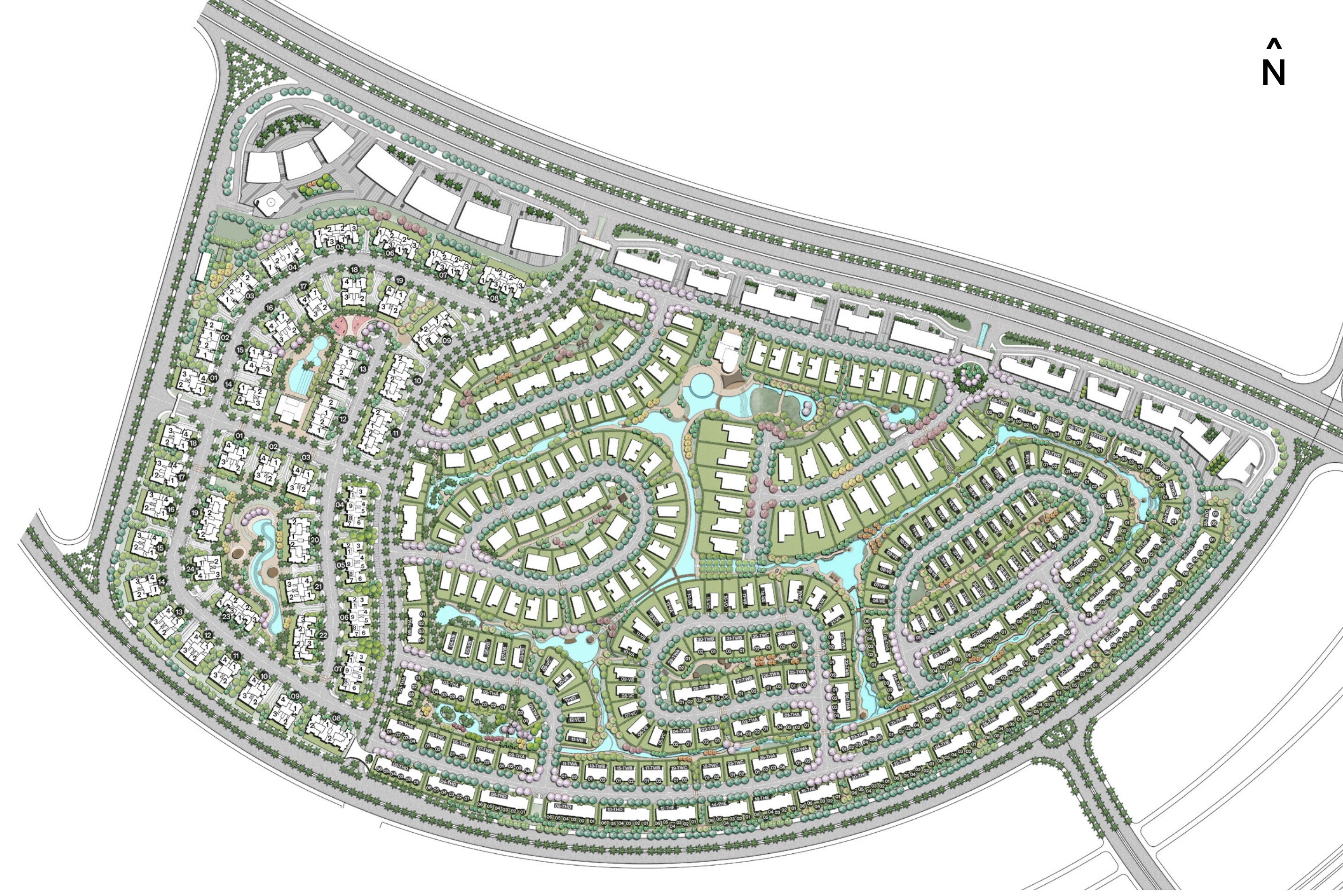 سكاى رينج master plan
