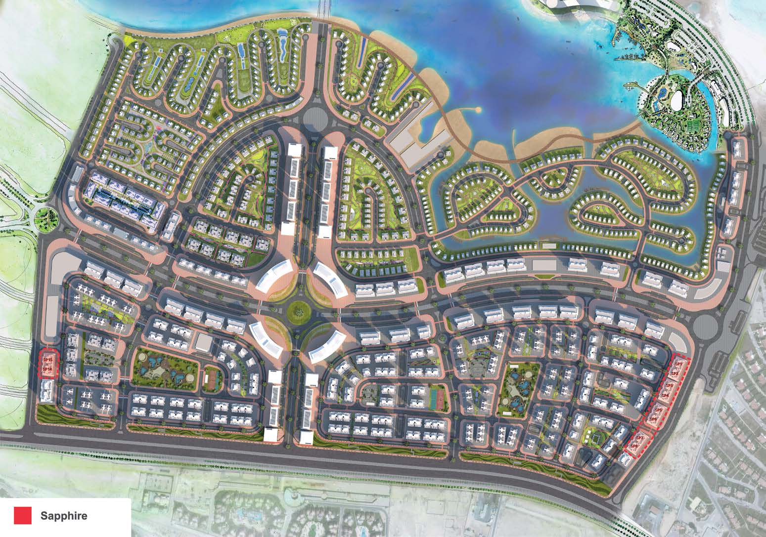 Mazarine Commercial master plan