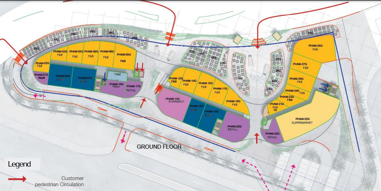 Palm Hills New Alamein master plan