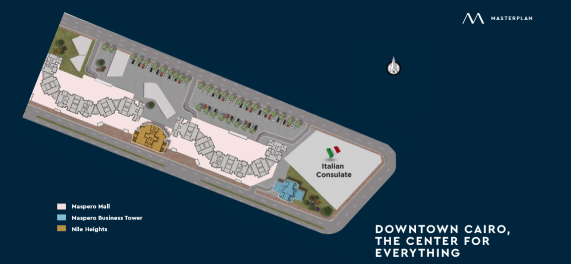 ماسبيرو مول master plan