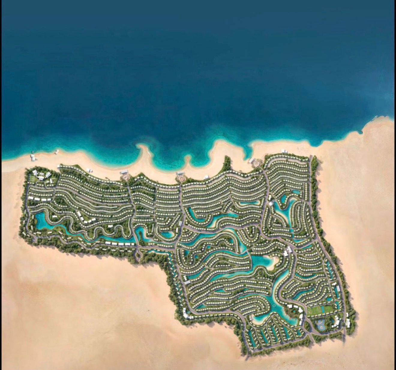 هاسيندا راس الحكمة المخطط العام