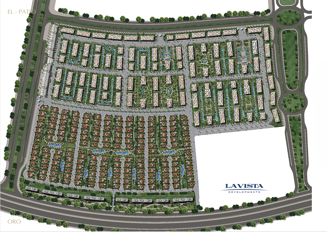 El Patio Oro -Phase 1 master plan